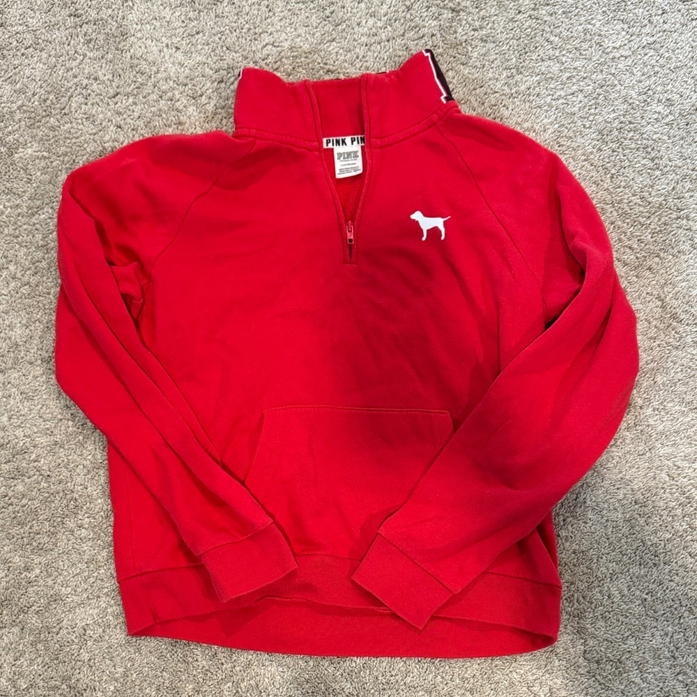 VS PINK women’s quarter zip- L